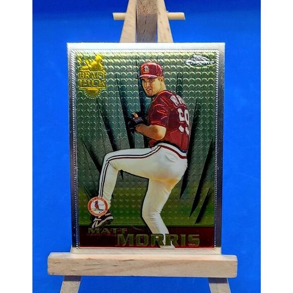 1996 Topps Chrome #92 Matt Morris Draft Pick Iconic Set- First Topps Chrome Set! - Picture 1 of 9